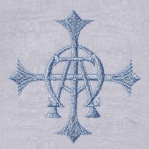 alpha omega embroidery design altar linens