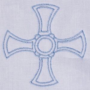 st cuthbert linen embroidery design altar linens
